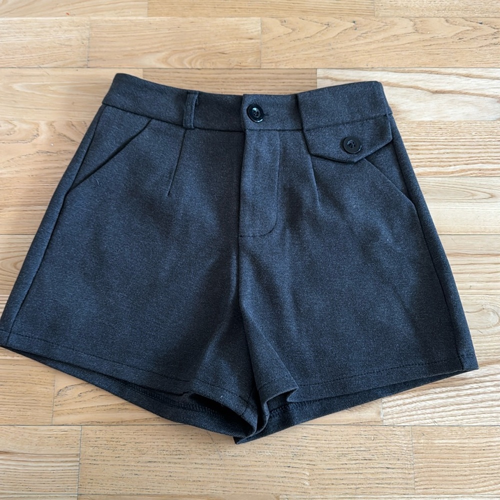 Wool shorts xs gray